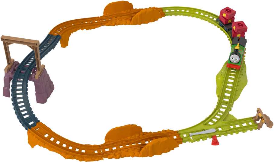 Fisher Price Rinkinys Tomas ir draugai Pašto pristatymas Petro lokomotyvas su diskais ir vikšrais