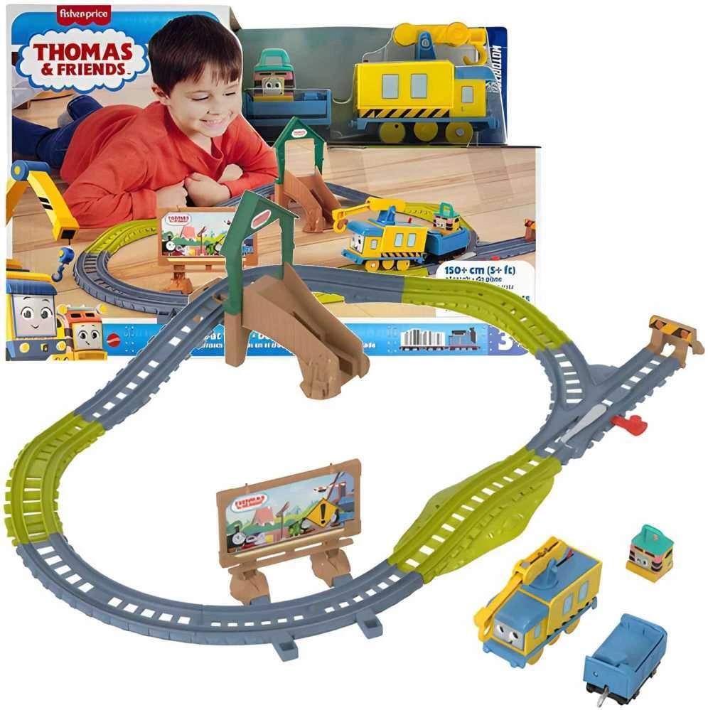 Fisher Price Tomas ir draugai užimti draugai Lokomotyvas su pavara + vikšrai
