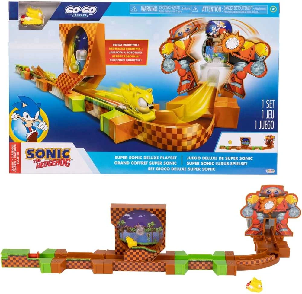 Rinkinys „Tor Go Go Racers Deluxe Sonic 3 The Hedgehog“ su mini pozazdemu