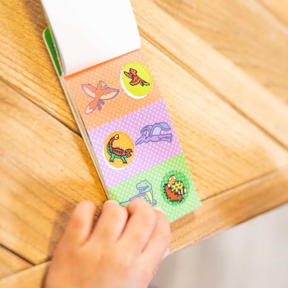 Papildymo rinkinys Sticker Wow Dinozaurai 200 lipdukų Melissa & Doug
