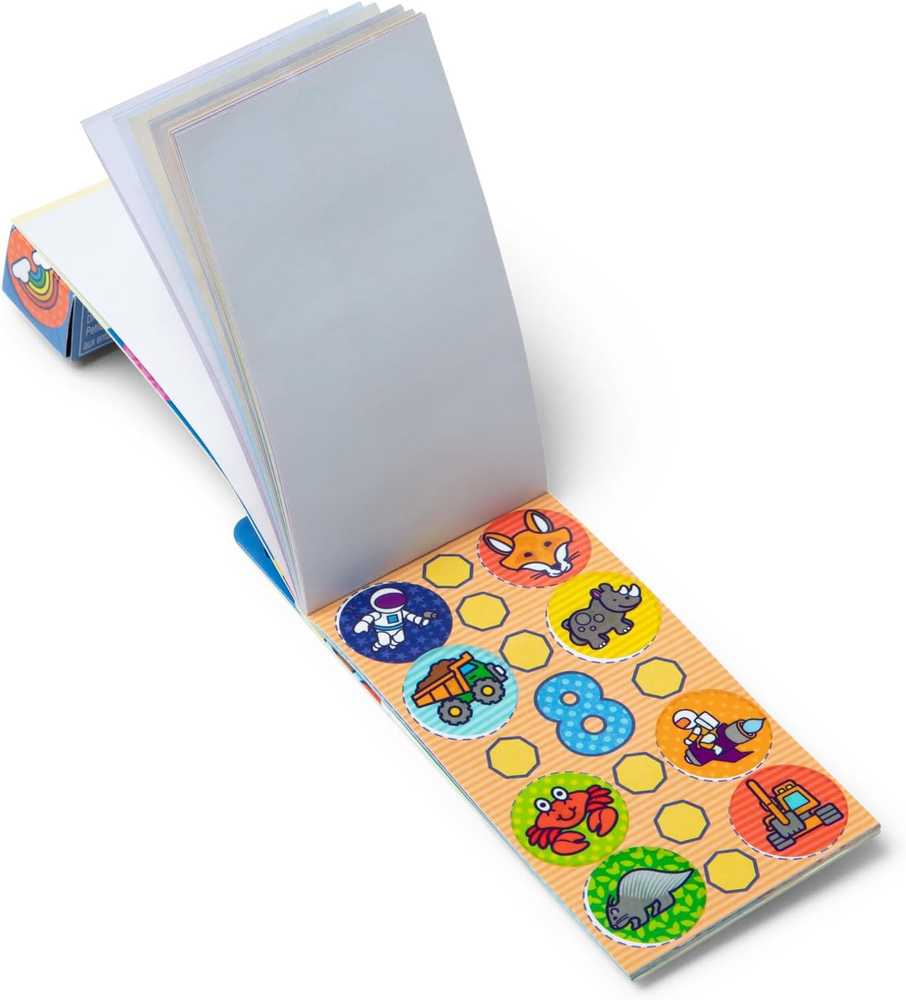 Nezatříděno Rinkinys Lipdukų papildymas „Wow Surprise“ 200 lipdukų Melissa & Doug