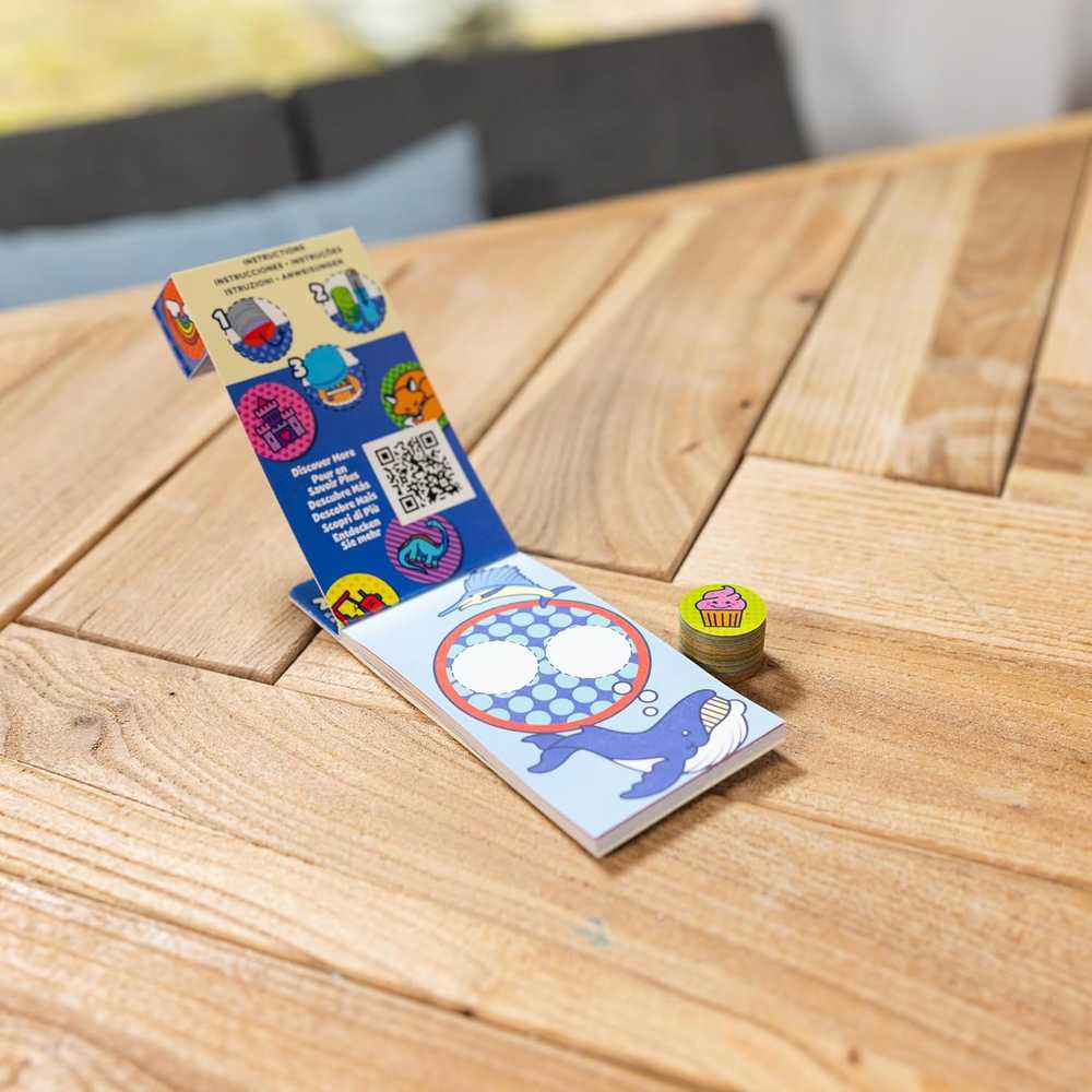 Nezatříděno Rinkinys Lipdukų papildymas „Wow Surprise“ 200 lipdukų Melissa & Doug