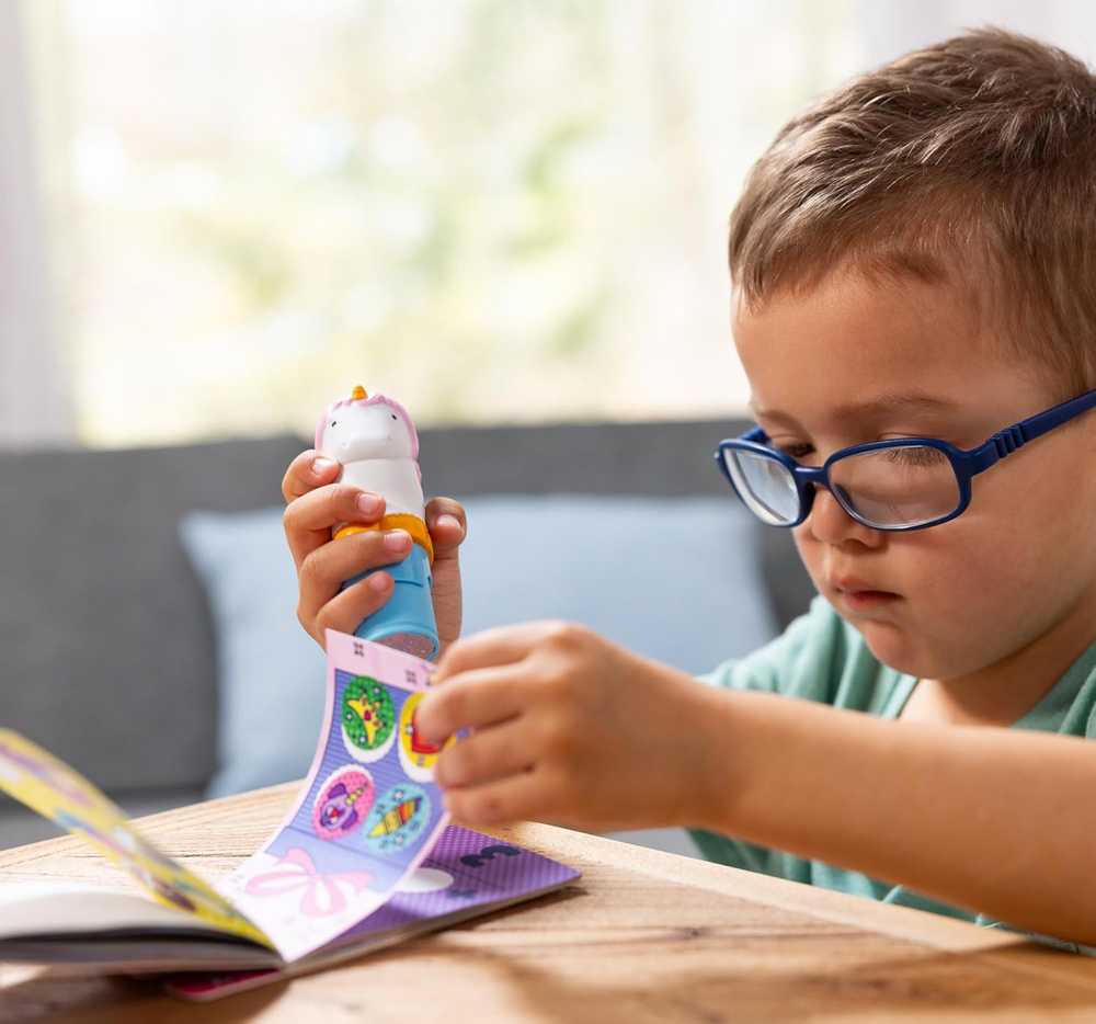 Papildomas rinkinys Sticker Wow Vienaragis 200 lipdukų Melissa & Doug