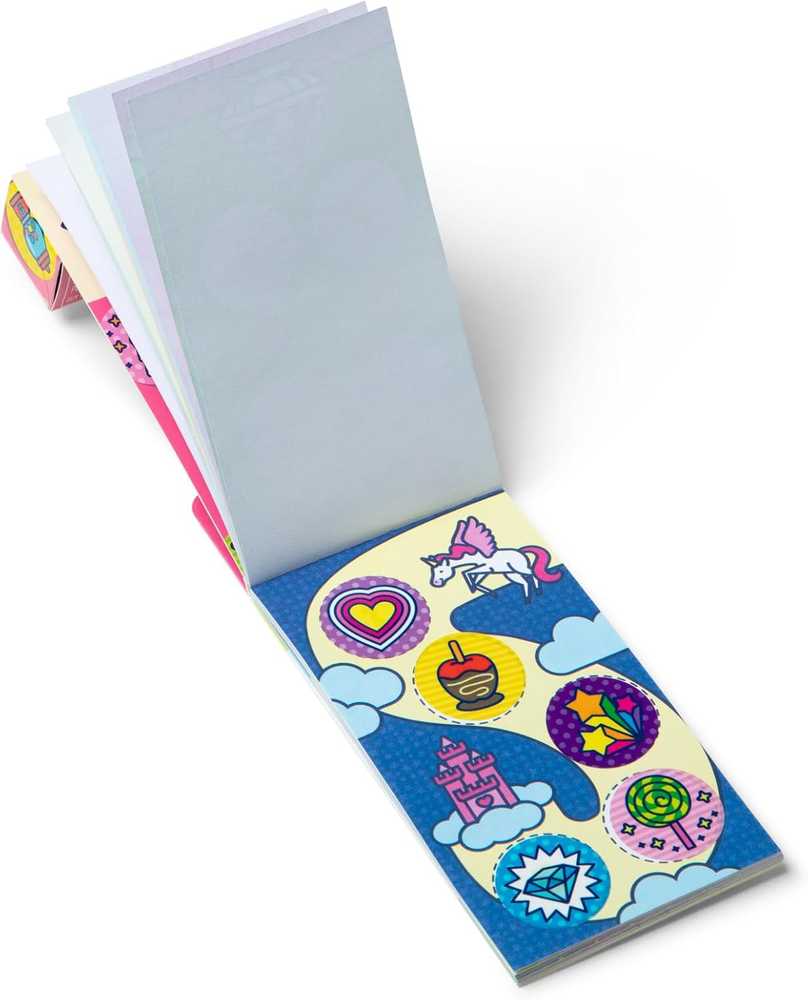 Papildomas rinkinys Sticker Wow Vienaragis 200 lipdukų Melissa & Doug