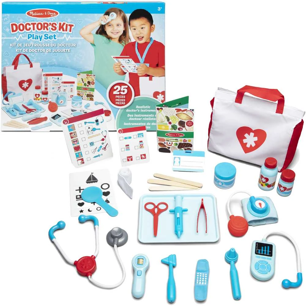 Dėlionė Spin Master MELISSA & DOUG žaidimų rinkinys „Get Well Doctor's Kit“ žaidimų rinkinys