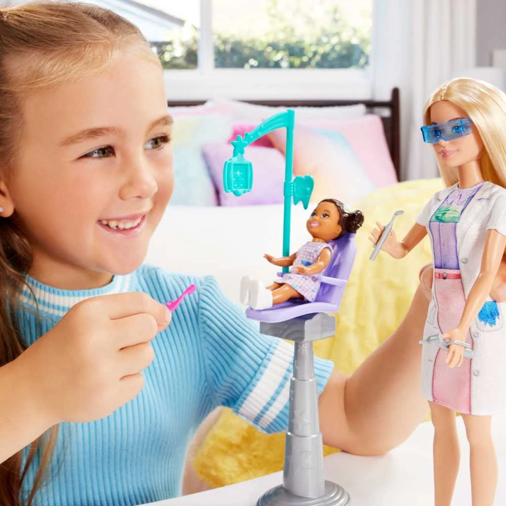 Mattel BARBIE lėlė odontologė (JCR74)