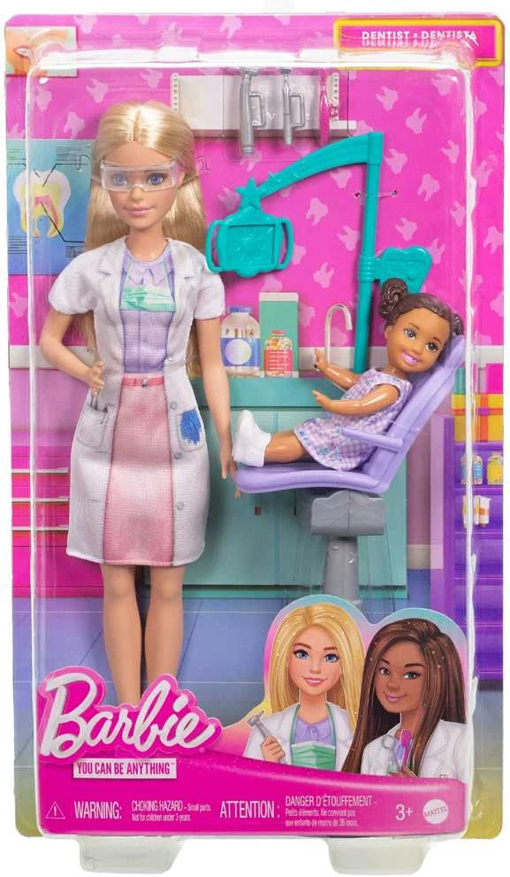 Mattel BARBIE lėlė odontologė (JCR74)