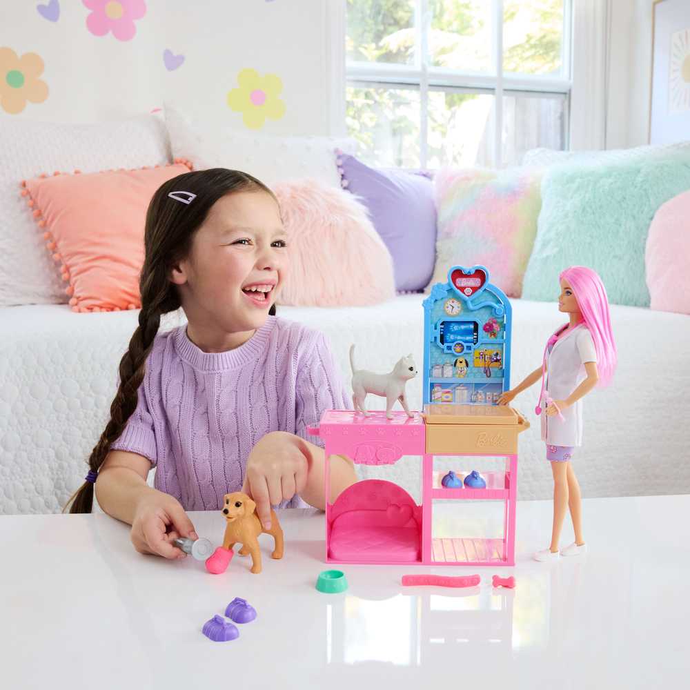 Mattel BARBIE lėlės veterinarės rinkinys (JFX93)