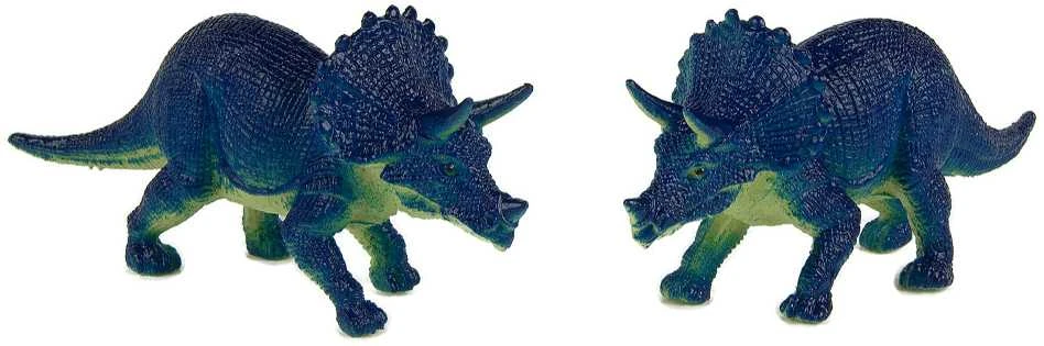 Dinozaurai Figūrėlės Didelės Rinkinys Indelyje + Priedai 40 Vnt 5-13 cm Boley