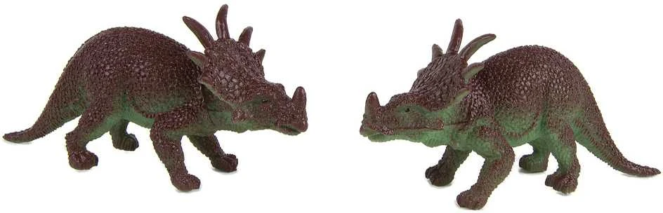 Dinozaurai Figūrėlės Didelės Rinkinys Indelyje + Priedai 40 Vnt 5-13 cm Boley