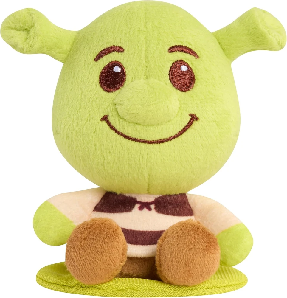 Shrek pliušinė maskotė ant peties 10 cm Perch'd Just Play