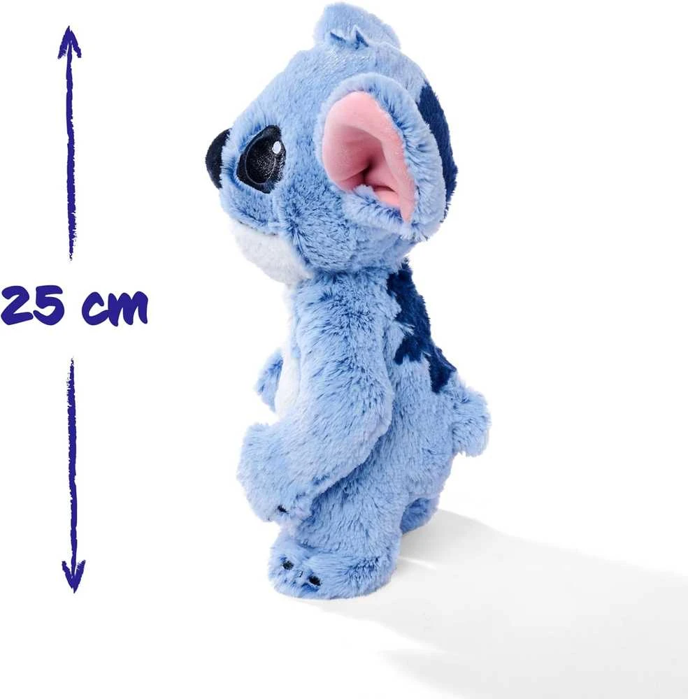 SIMBA Disney Stitch - pliušinis žaisliukas su gyvo veiksmo efektu - 25 cm (6315870511)