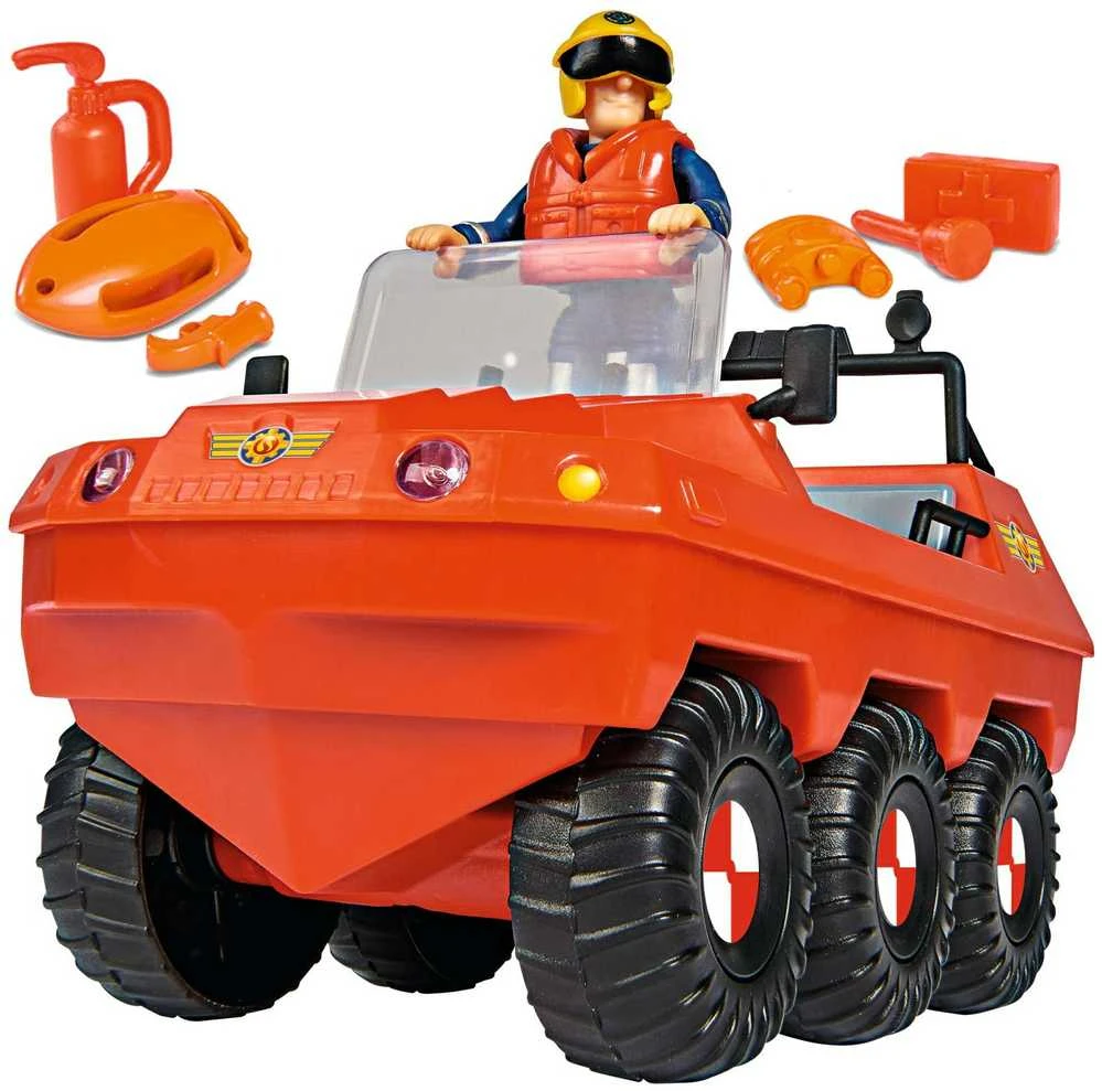 Simba Hydrus motoroleris su Fireman Sam figūrėle