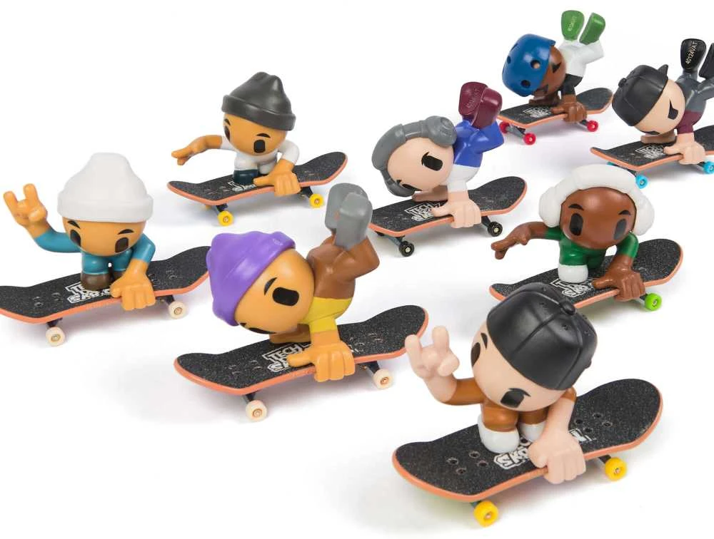 Sk8 Crew Tech Deck Skateboard 2pack Skate Crew + Figūros, 1 serija