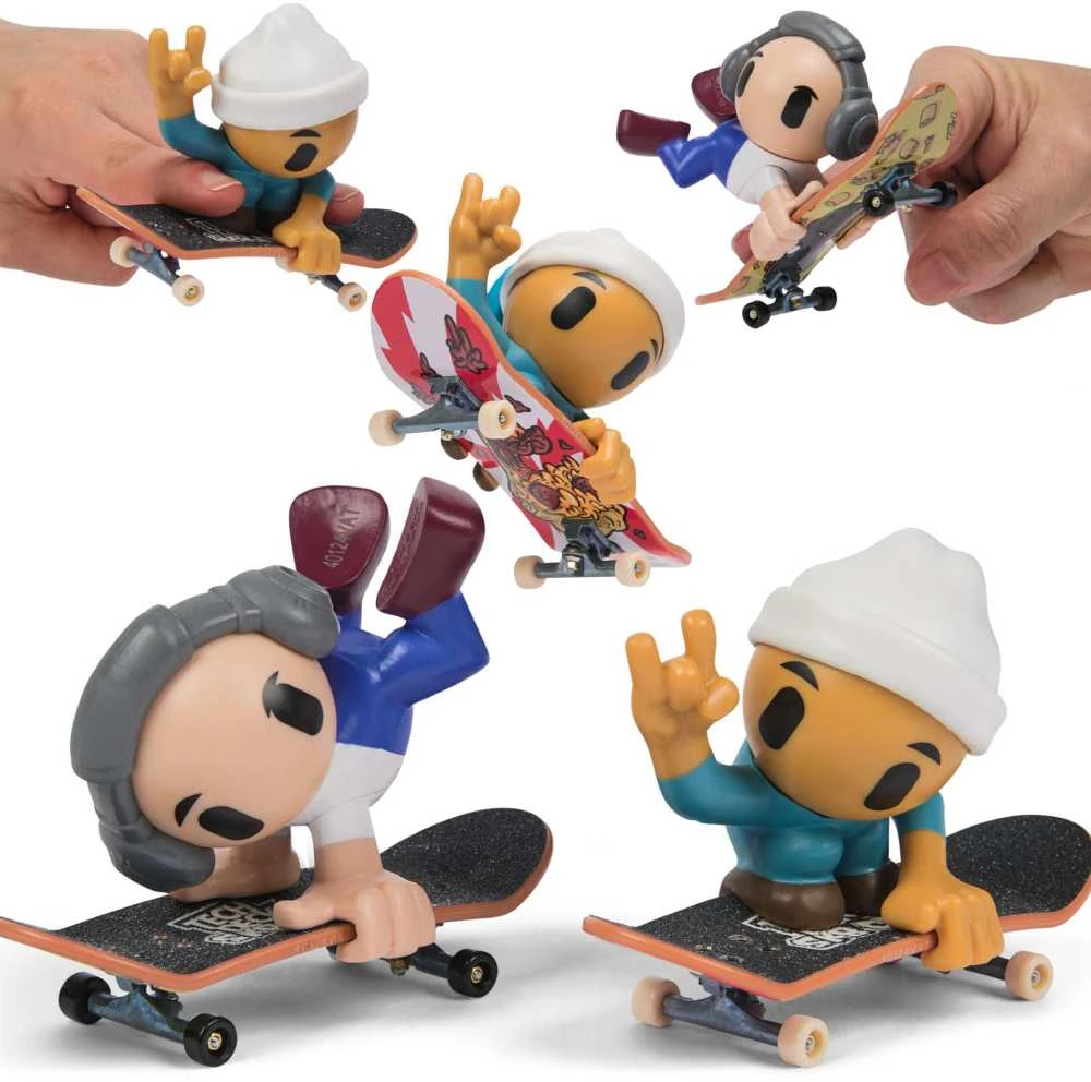 Sk8 Crew Tech Deck Skateboard 2pack Skate Crew + Figūros, 1 serija
