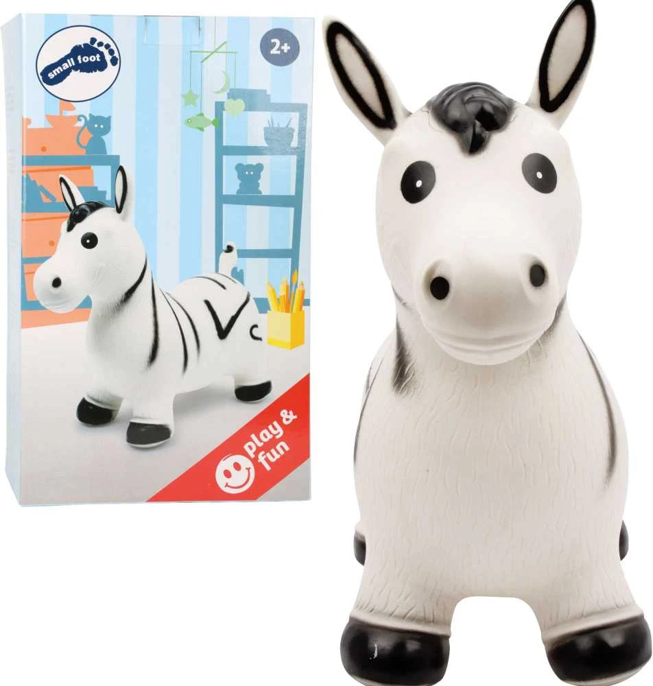 SMALL FOOT pripučiamas šokliukas ZEBRAS