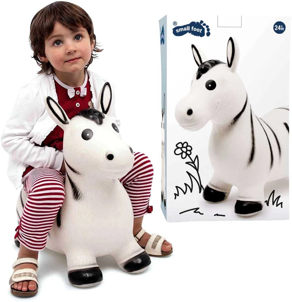 SMALL FOOT pripučiamas šokliukas ZEBRAS
