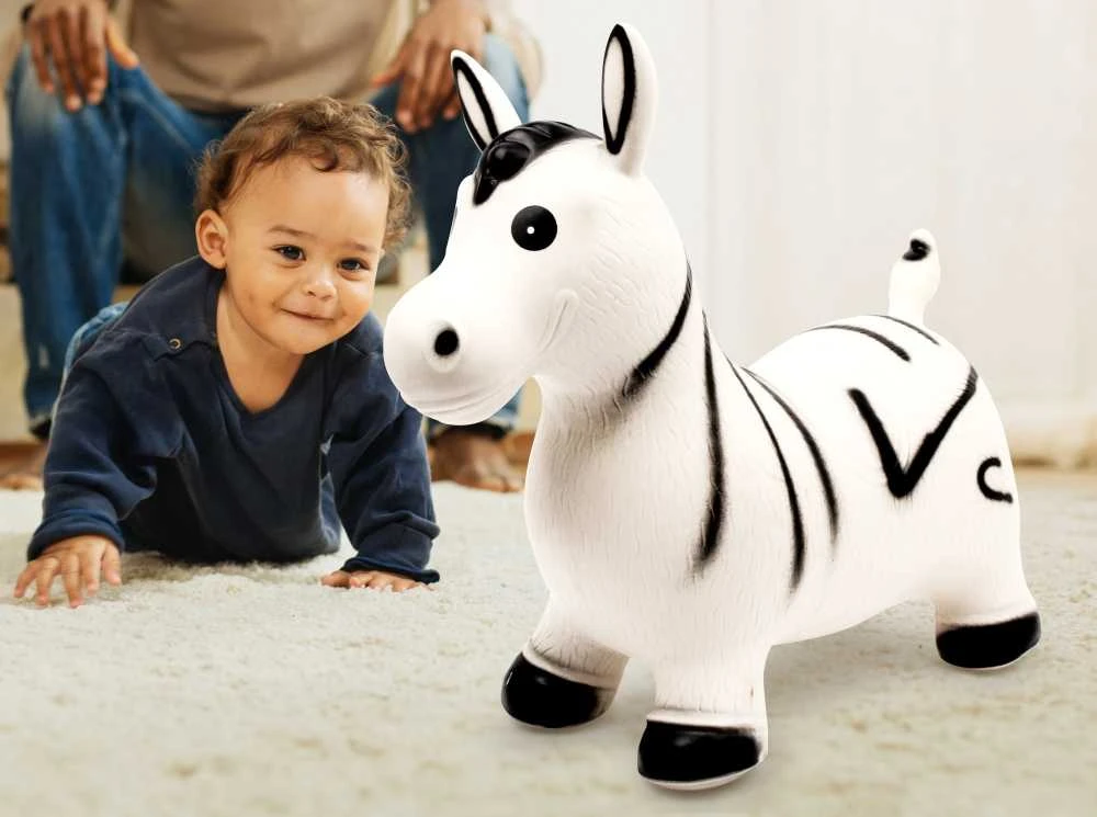SMALL FOOT pripučiamas šokliukas ZEBRAS
