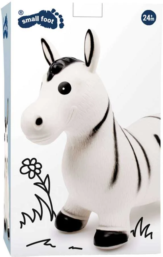 SMALL FOOT pripučiamas šokliukas ZEBRAS