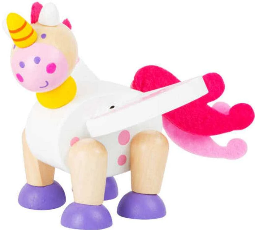 Almarina Small Foot Drewniana figurka Vienaragis Luna 8 cm