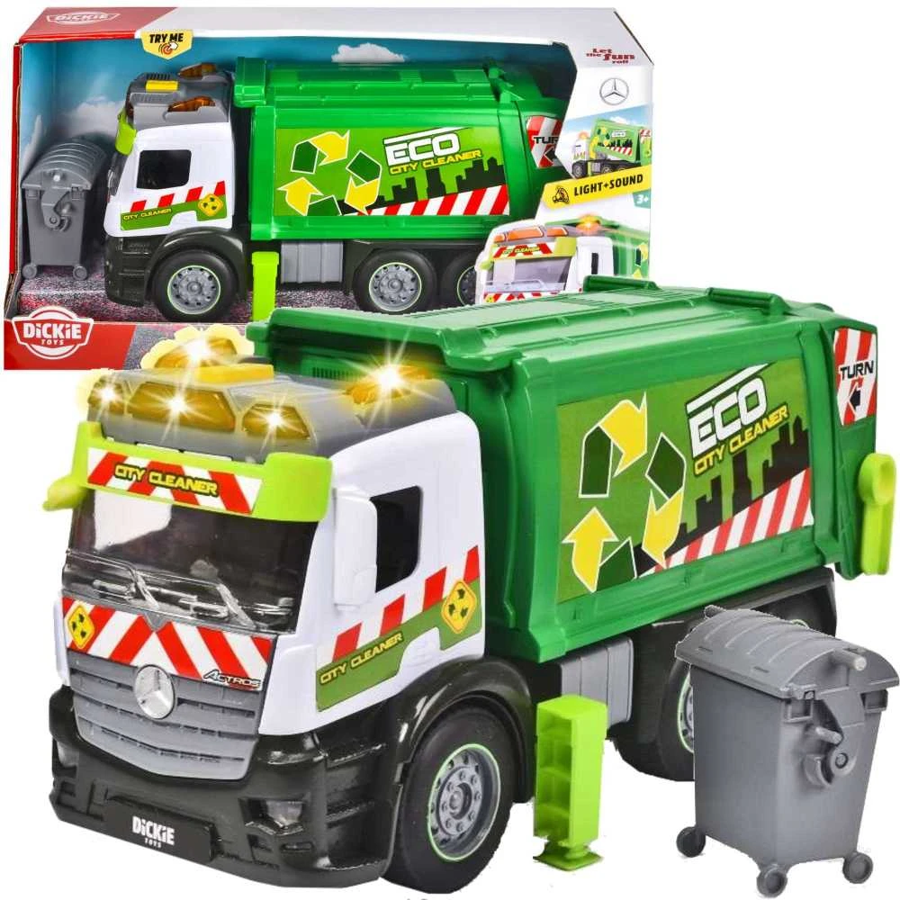 „Dickie City“ šiukšlių sunkvežimis „Mercedes 26cm“