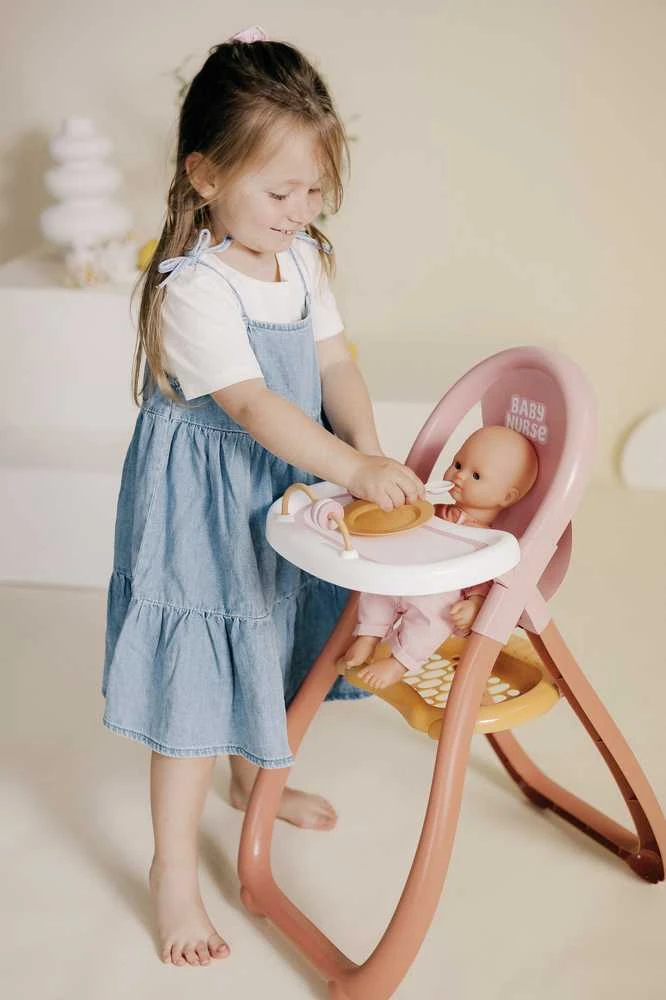 Smoby Baby Nurse maitinimo kėdutė lėlėms