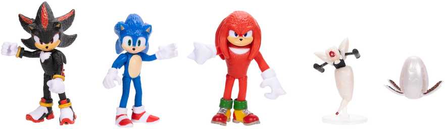 „Sonic 3 The Hedgehog“ 5 dalių figūrėlių rinkinys