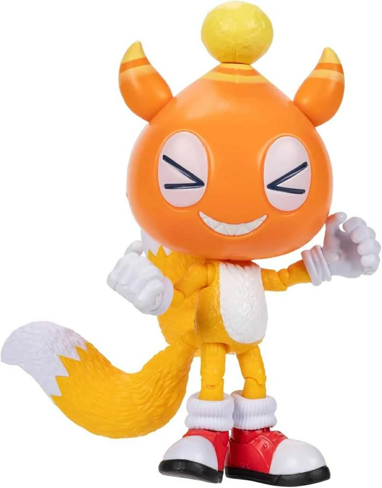 „Sonic Chao“ talismano figūrėlė, „Tails“ ruchoma, „Sonic 3 The Hedgehog“ 13 cm