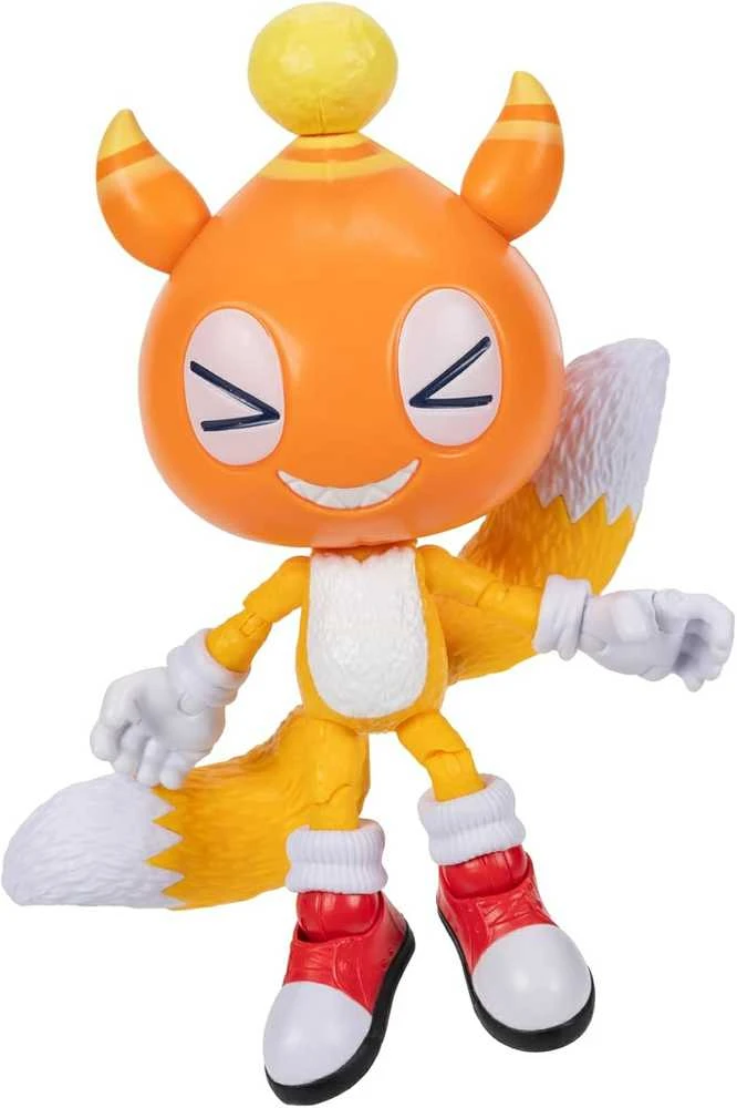 „Sonic Chao“ talismano figūrėlė, „Tails“ ruchoma, „Sonic 3 The Hedgehog“ 13 cm