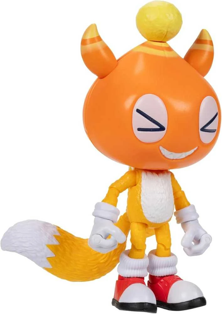 „Sonic Chao“ talismano figūrėlė, „Tails“ ruchoma, „Sonic 3 The Hedgehog“ 13 cm
