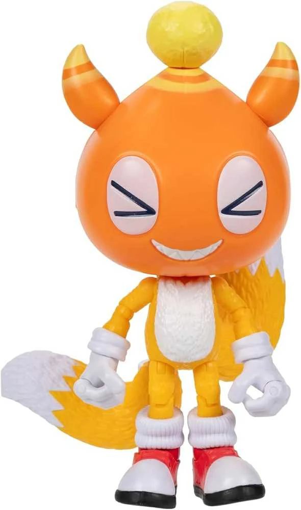 „Sonic Chao“ talismano figūrėlė, „Tails“ ruchoma, „Sonic 3 The Hedgehog“ 13 cm