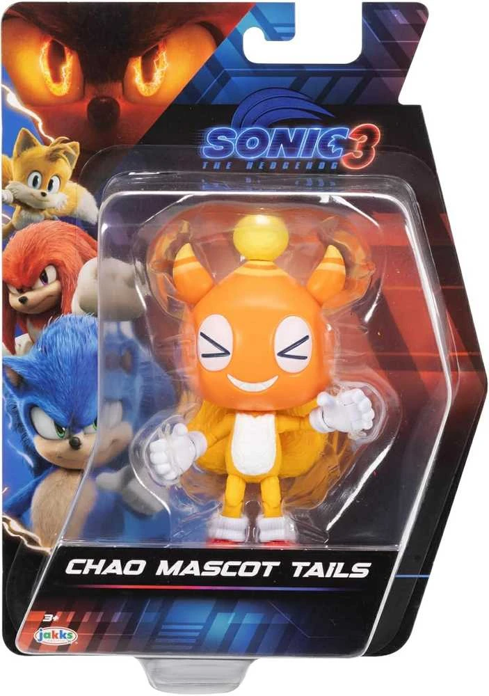 „Sonic Chao“ talismano figūrėlė, „Tails“ ruchoma, „Sonic 3 The Hedgehog“ 13 cm
