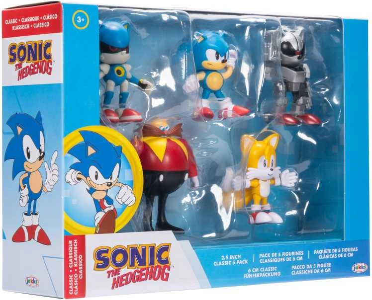 Sonic The Hedgehog - figūrėlių rinkinys 5 dalių, 6 cm (423644)