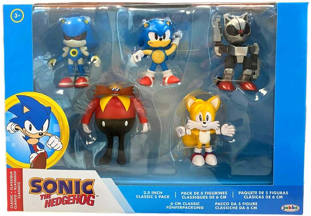 Sonic The Hedgehog - figūrėlių rinkinys 5 dalių, 6 cm (423644)