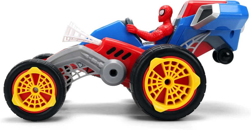 Jada Spider-Man zdalnie sterowany pojazd su funkcija strzelania pajęczynami RC Web Shooting Buggy 1:20