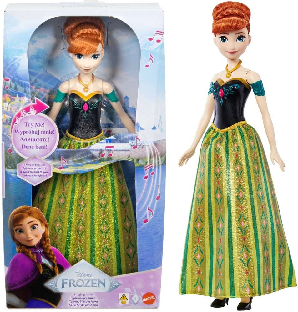 Mattel DISNEY FROZEN dainuojanti lėlė Ana (JDX53)