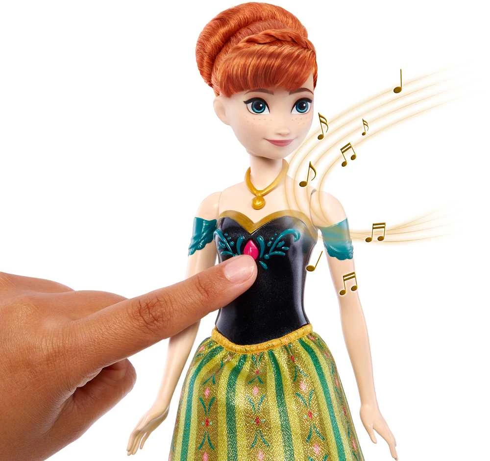 Mattel DISNEY FROZEN dainuojanti lėlė Ana (JDX53)