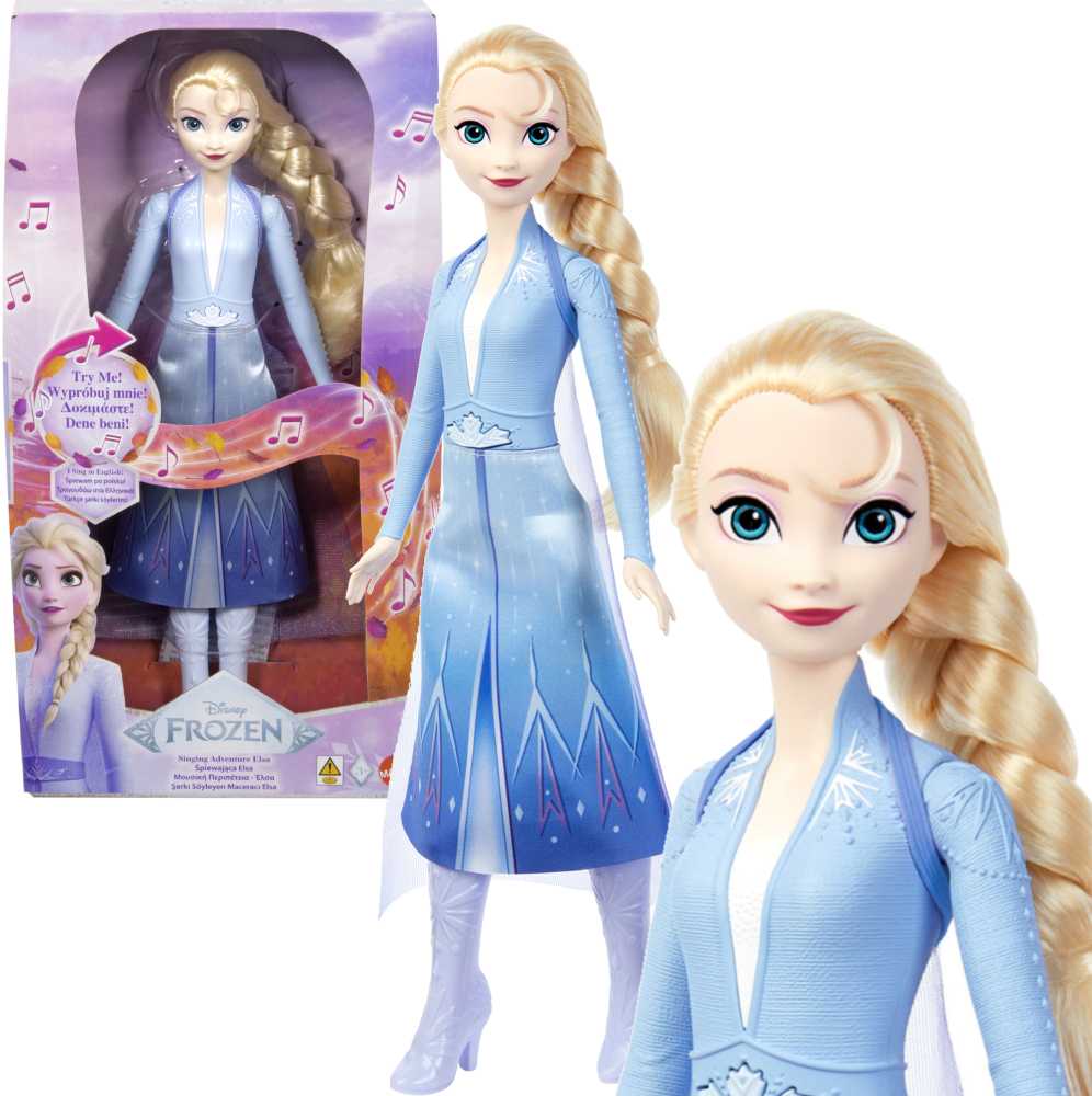 Mattel Disney Frozen Elsa dainuojanti lėlė "Aš noriu tikėti svajonėmis" JDX54