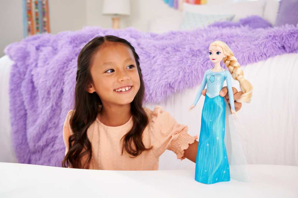 Mattel Lėlė princesė Elsa iš Frozen su garsu