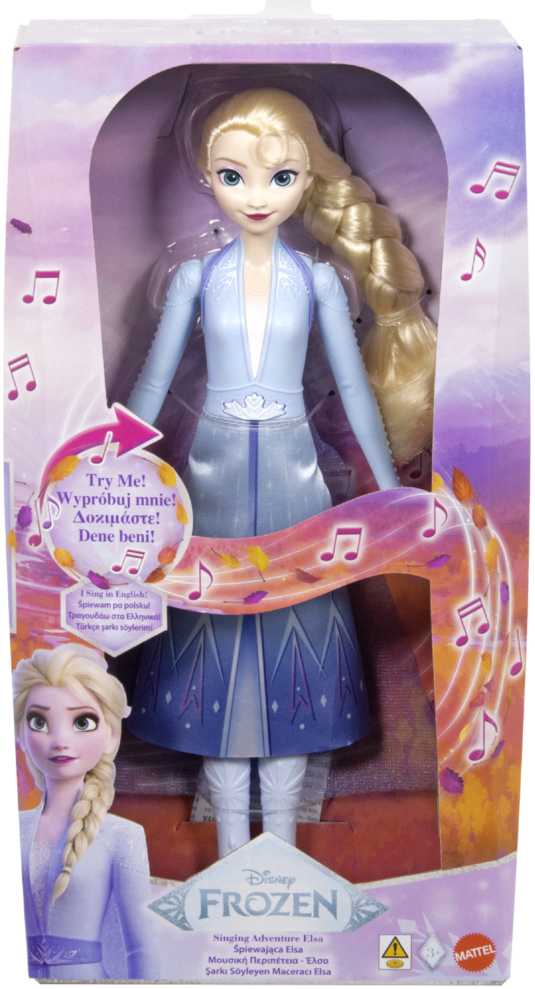 Mattel Disney Frozen Elsa dainuojanti lėlė "Aš noriu tikėti svajonėmis" JDX54