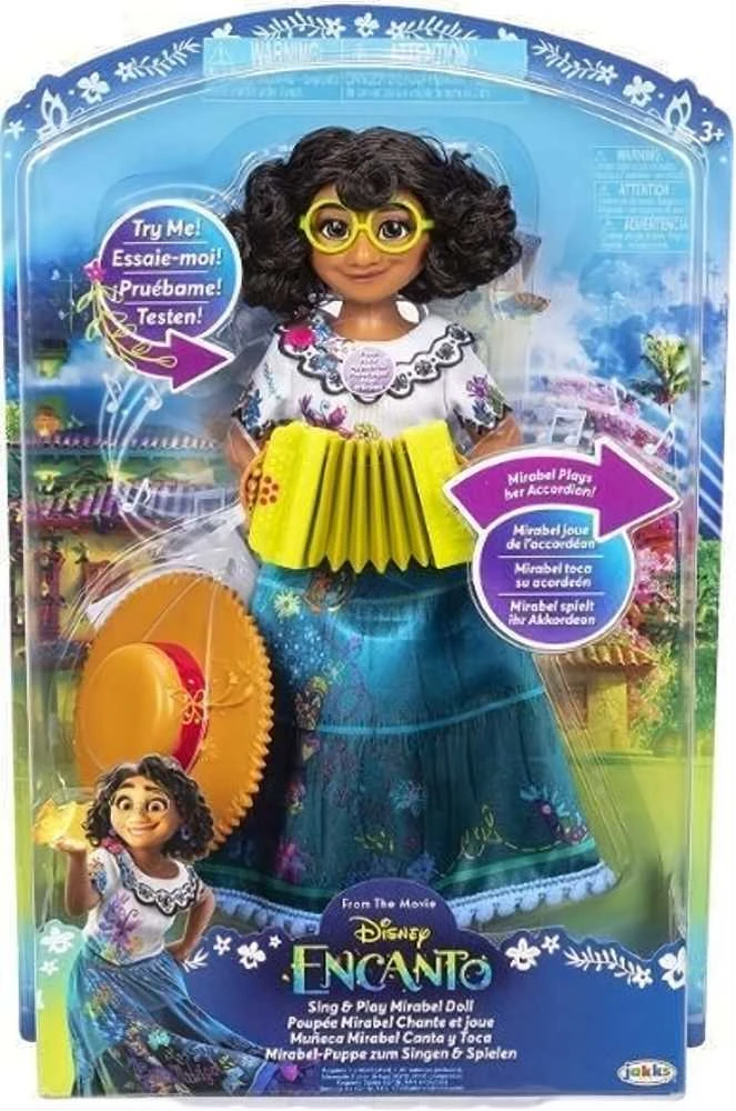 Almarina Dainuojanti lėlė Disney Encanto Mirabel Cantante