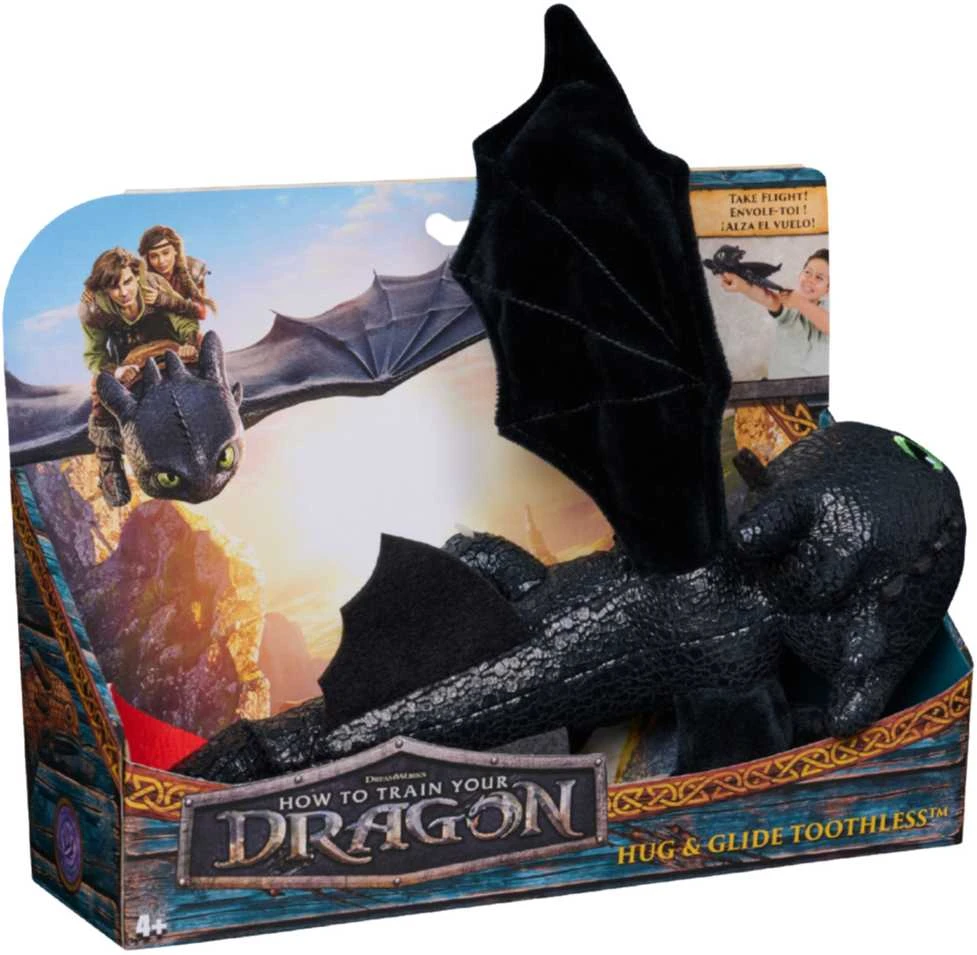 DRAGONS Pliušinis slibinas Bedantis, 30 cm