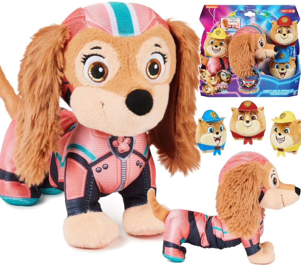 Spin Master Pliušinis žaislas šuo Paw Patrol (Šunyčiai patruliai) Liberty, 20 cm