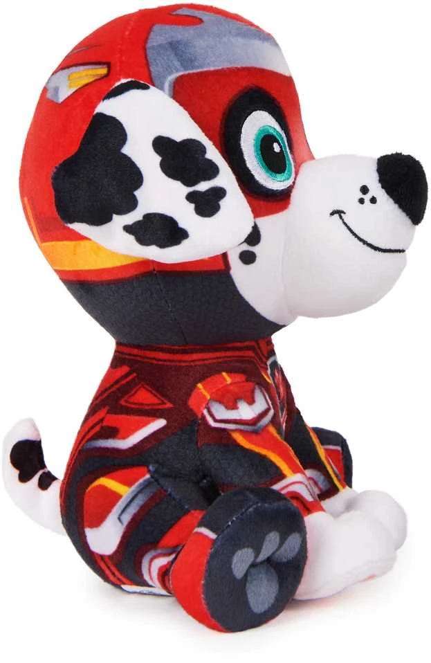 Spin Master „Marshall Paw Patrol The Mighty Movie Big Movie“ pliušinis minkštas žaislinis šuo 17 cm