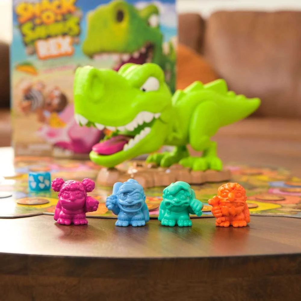Spin Master SPINMASTER GAMES žaidimas Snack O Saurus Rex, 6070778
