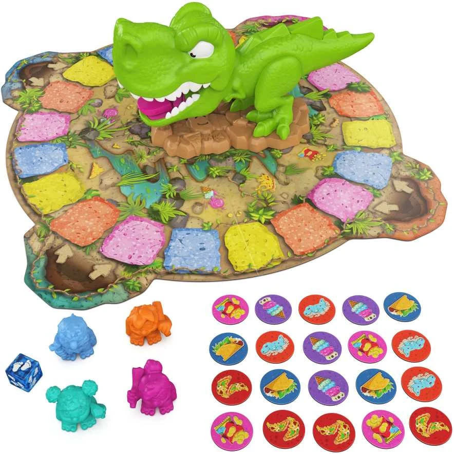Spin Master SPINMASTER GAMES žaidimas Snack O Saurus Rex, 6070778