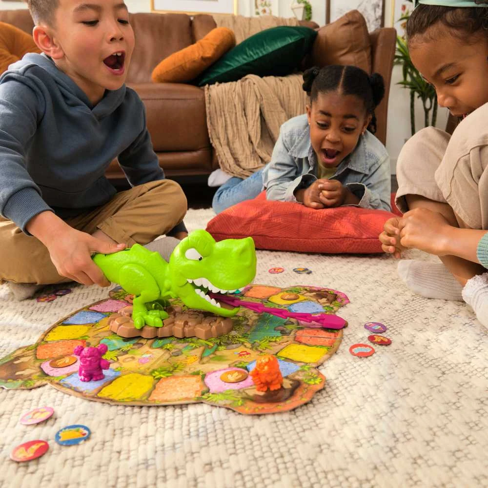 Spin Master SPINMASTER GAMES žaidimas Snack O Saurus Rex, 6070778