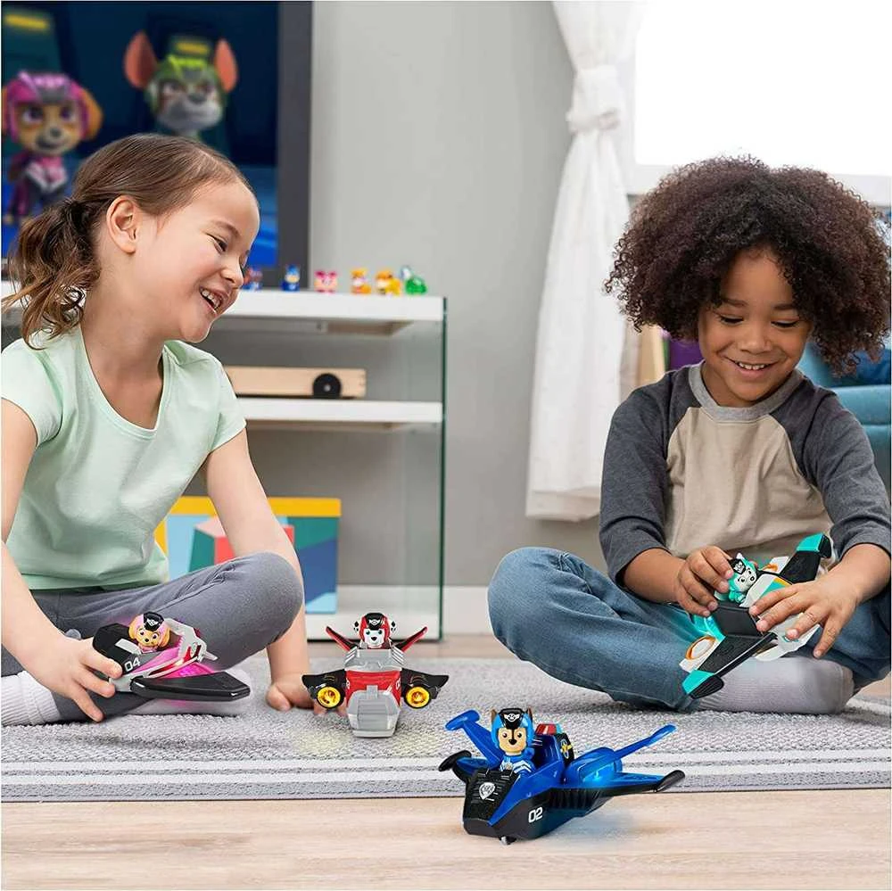 Spin Master Paw Patrol Marshall Rescue Rescue Set Reaktyvinis lėktuvas + Figūros šviesos garsas