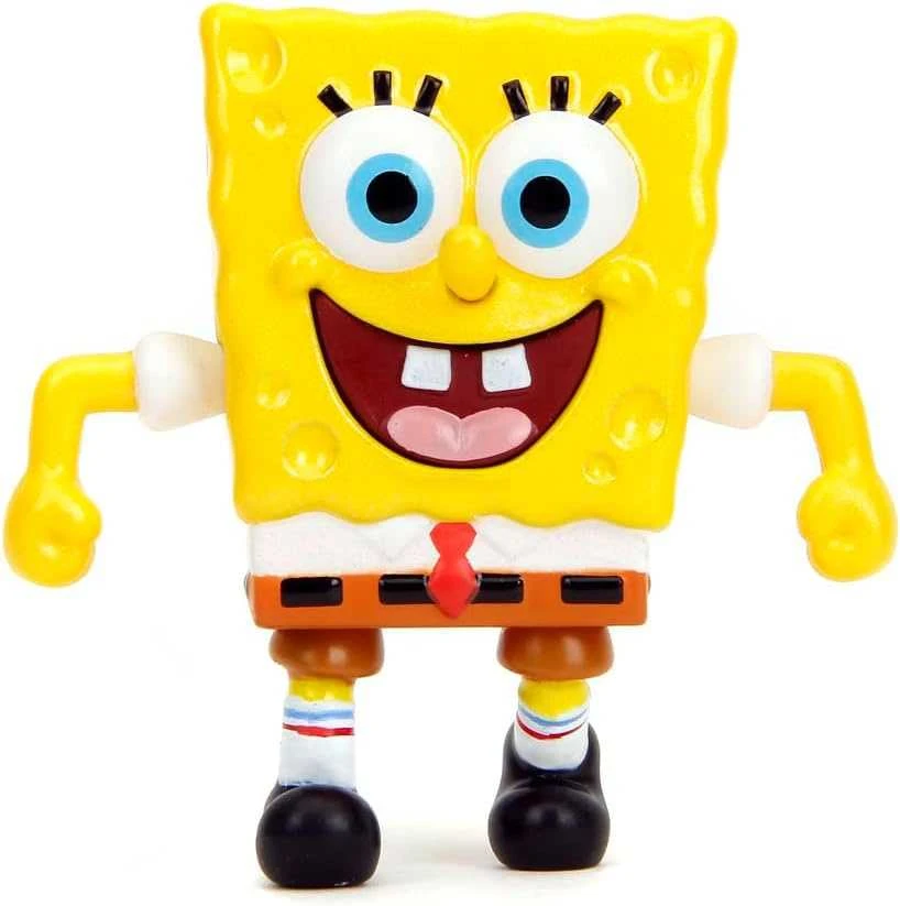 Figūrėlė Simba JADA SpongeBob metal 4pak fig 6,5cm 9335302314