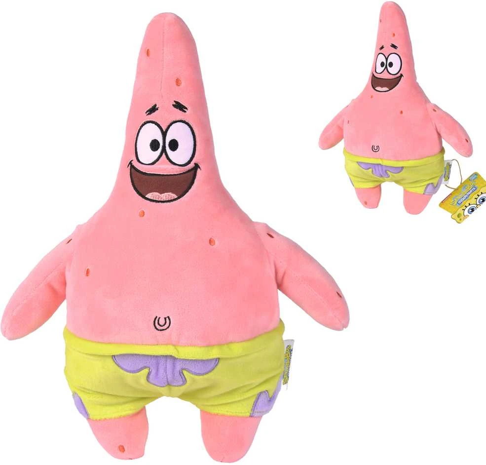 Simba Kempiniukas Squanty talismanas Patryk Starfish Pliušas 35 cm
